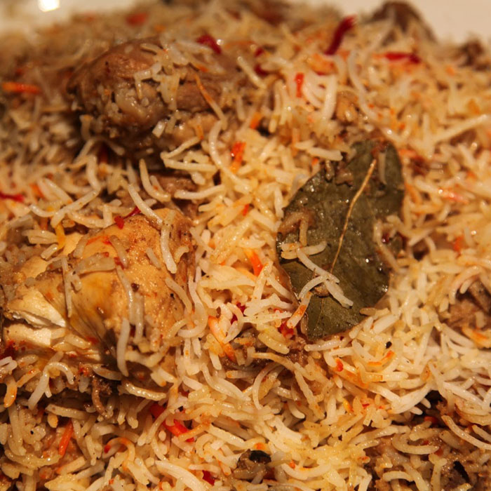 south indian biryani